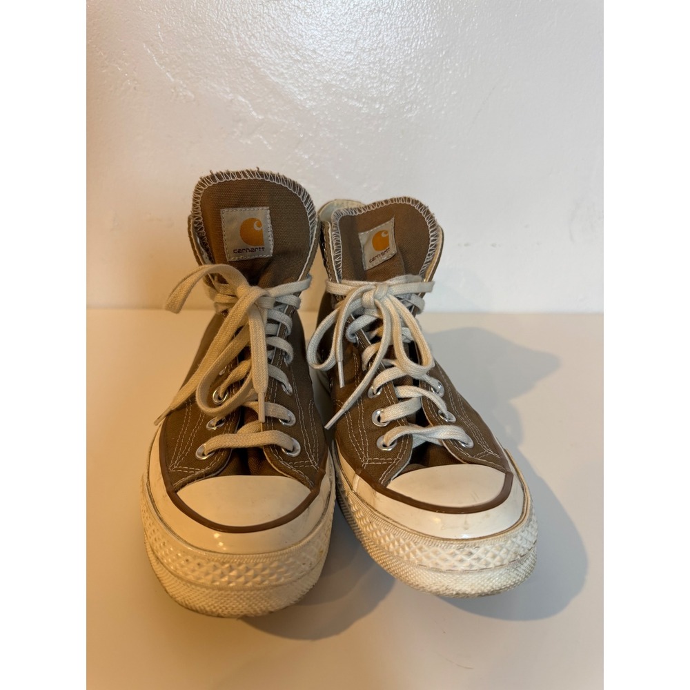 Converse x Carhartt WIP Chuck 70 High Top Hamilton Brown Sneakers 169220C Mens 7